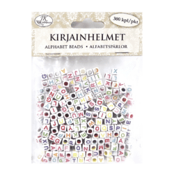 KIRJAINHELMET VÄRILAJITELMA 300KPL